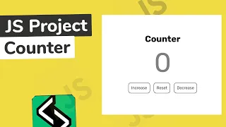 JavaScript Project Counter