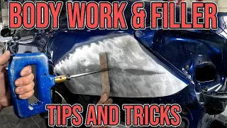 Repairing Big Dents with Body Filler Full Auto Body Tutorial