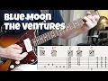 Lagu Blue Moon (Ventures cover with tabs)