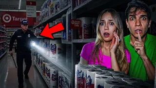 I Got LOCKED In Target At 3 AM! (scary)