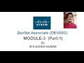 DevNet Associate DEVASC MODULE 3 Part 1 Software Development and Design