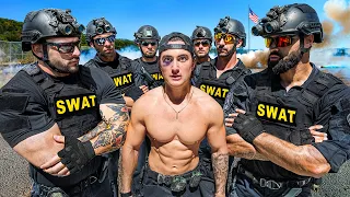 جربت تدريبات SWAT الحقيقية تحدي صعب 