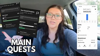 Uber Eats NEW Quests let Drivers choose how high the pay will be