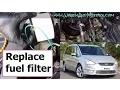 Lagu How to replace diesel fuel filter Ford Galaxy/S-Max/Mondeo 2.0 TDCi