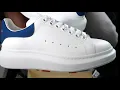 Alexander McQueen Oversized Sneaker Blue Unboxing and Review