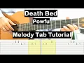 Download Lagu Death Bed Guitar Lesson Melody Tab Tutorial DeathBed Guitar Lessons for Beginners