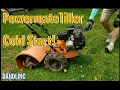 Powermate Rear Tine Tiller Cold Start 18 in 196cc Gas 4-Cycle Home Depot