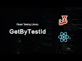 Using getByTestId in react