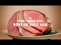 Meet The Ham Fam Honey Baked Bone-In Half Ham