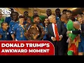 Download Lagu TRUMP'S AWKWARD MOMENT during CHELSEA'S CLUB WORLD CUP trophy celebration