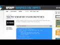 Responsive Wordpress Theme Tutorial Part 20 POST VIEW COUNT