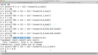 Learn Programming With Python 13-Step 10-Advanced Printing output to console - Exercises and Puzzle