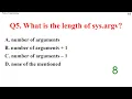 Python Programming Quiz Can you score