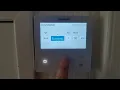 How to set up the hot water time clocks on a Samsung heat pump HTQ, R290 and Gen 6