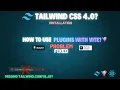 Tailwind CSS 4 0 Vite Installation Guide Fix for the Missing tailwind config js Plugin Issue FIX