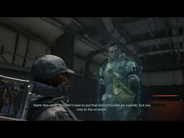Death Stranding: Sam Lake Cameo (The Veteran Porter)