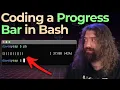 Creating an Animated Progress Bar from scratch in Bash to batch-process files