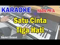 Download Lagu SATU CINTA TIGA HATI ll KARAOKE PANCE ll PANCE \u0026 DEDY DORES ll NADA PRIA C=DO
