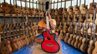 Musical Instruments Guitar Manufacturing Factory Process