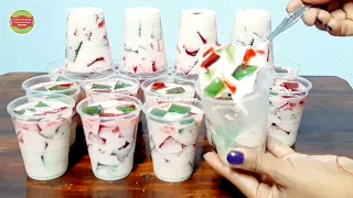 Postre en vasito con gelatina /Cocina con Jenny 