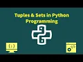 Tutorial - Tuples Sets in Python Programming
