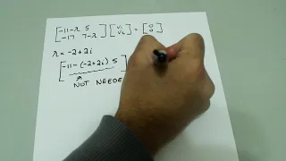 Complex Eigenvalues and Euler s Formula