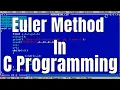 euler method in c programming
