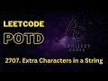 2707 Extra Characters in a String LeetCode potd Approach brute force optimization C