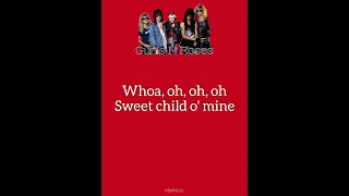 Download Guns and Roses-Sweet Child O Mine (lyric) #lyrics #sweetchildofmine #gunsnroses MP3