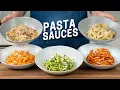 5 Restaurant Quality Pasta Sauces in 15 Minutes