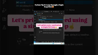 This One Tuple Trick Will Blow Your Mind Python Tips for Beginners