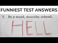 FUNNIEST KID TEST ANSWERS
