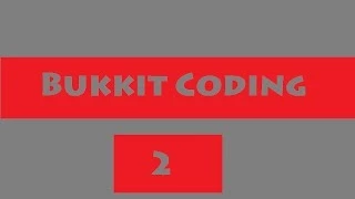 Bukkit Coding Ep 2 - Arguments