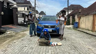De big stone block ll Markangelcomedy ft mumu police comedy 