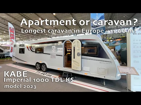 Download MP3 ⁉️ Apartment or caravan? KABE Imperial 1000 TDL KS, 2023 - Longest caravan in Europe