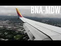 Download Lagu Full Flight #93 - Southwest Airlines - Boeing 737-800 - Nashville (BNA) to Chicago (MDW)