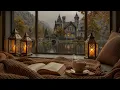 Lagu Winter Quran Radio Ambience | Cozy Room, Beautiful Lake View, Rain on Window \u0026 Clouds | | No Ads.