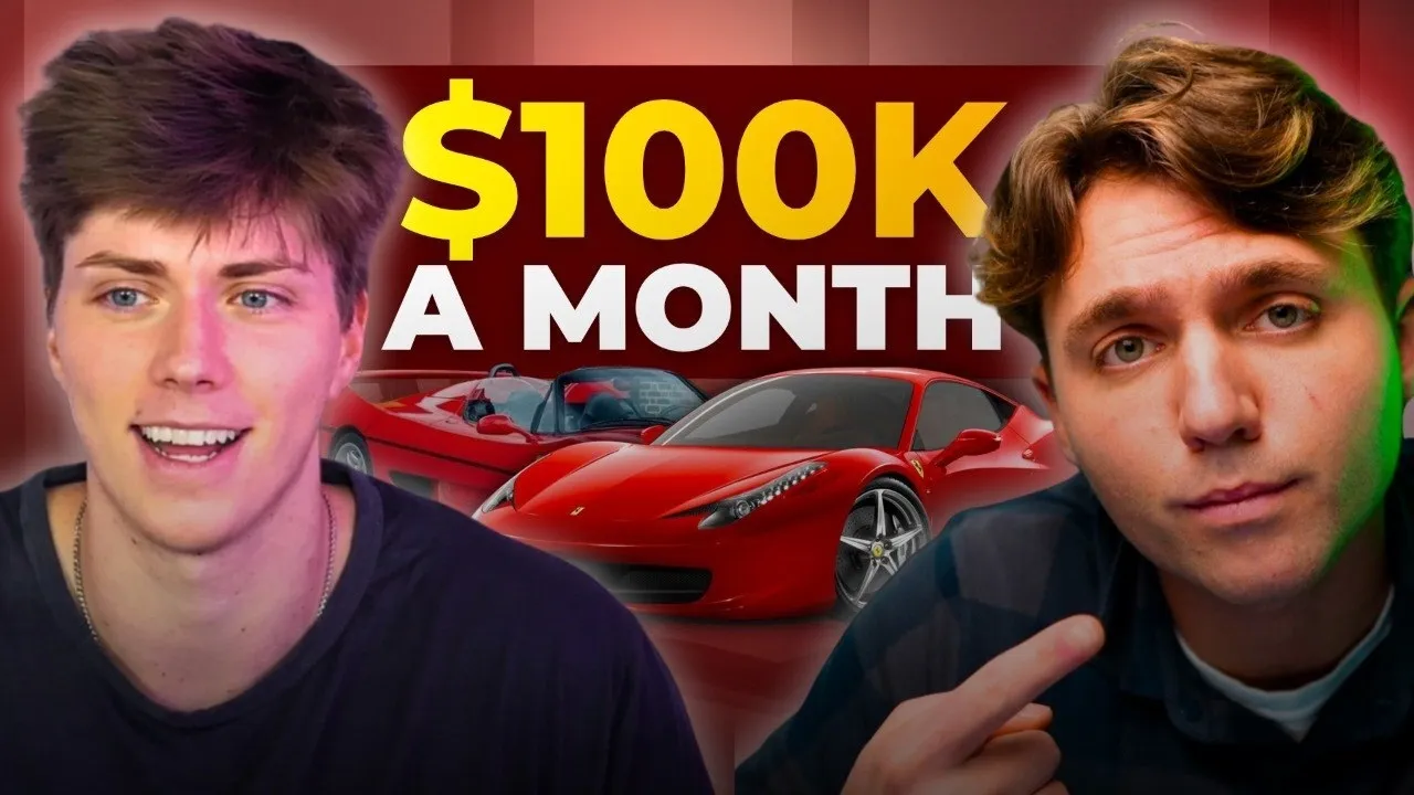 He Makes $100,000/month running ads for home services: video thumbnail