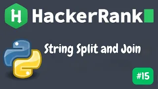 String Split and Join Python HackerRank Solution Explained