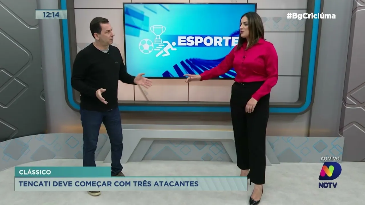 Renato Semensati: Tencati vai pra cima com três atacantes contra a Chapecoense