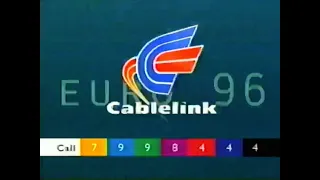 Euro 96 Showing On Cablelink Irish Advert - When Germany Were Crowned Champions 1996
