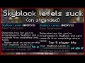 Skyblock levels suck on stranded Hypixel Skyblock Stranded