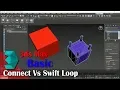 2 Options Create Edge Loop With Connect And Swift Loop In 3ds Max