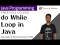 do While Loop in Java Lesson 21 Java Programming Learning Monkey