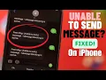 Unable to Send Message Fixed Message Blocking is Active Error on iPhone