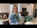 BCBLF Faux Flowers for Outdoor Planters Artificial Flowers for Outdoors 12 Bundles Flowers