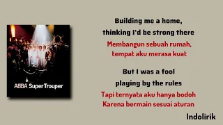 abba the winner takes it all lirik terjemahan indonesia