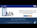 Dominican Republic e-Ticket Step-by-Step Punta Cana Guide