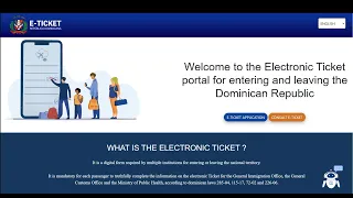 Dominican Republic e-Ticket Step-by-Step Punta Cana Guide
