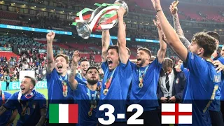 italy vs england 1 1 3 2 pens euro 2020 final all goals u0026 highlights
